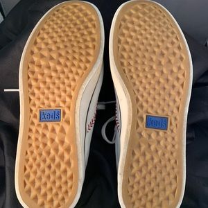 Keds baseball stitch white sneakers